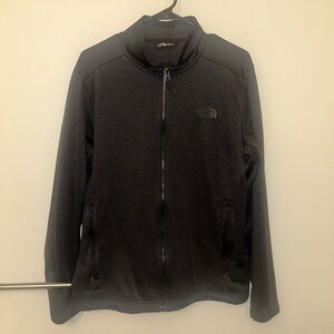 North face zip up sweater jacket